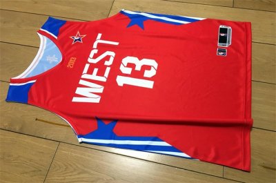 James Harden 13 2013 NBA West All-star Jersey Houston Rockets